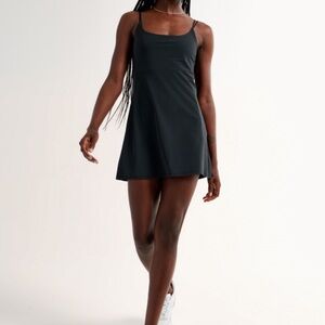 Black Abercrombie Traveler Mini Dress